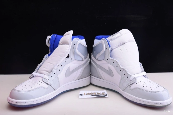 Bmlin Racer High Retro Jordan CK6637-104 Air Zoom 1 Blue White 0716